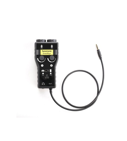 Saramonic SmartRig+ 2 Channel XLR/3.5mm Microphone Audio Mixer